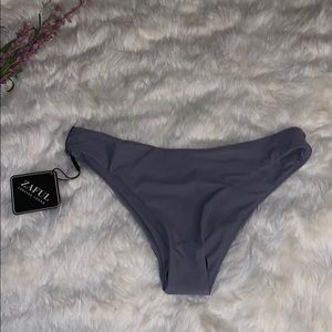 gray zaful swim suit bottoms. brand new!!